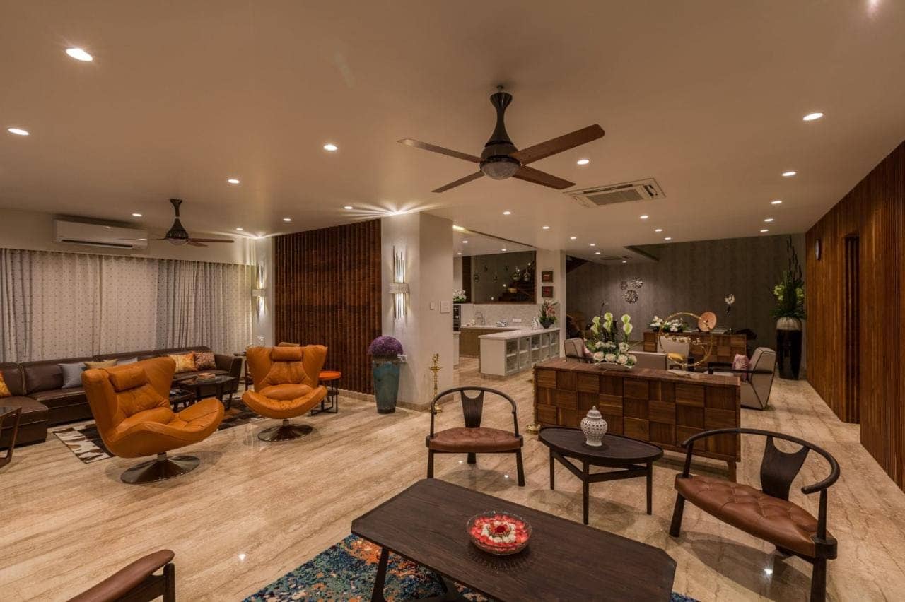 Residential living space by Innovation Project Interiors