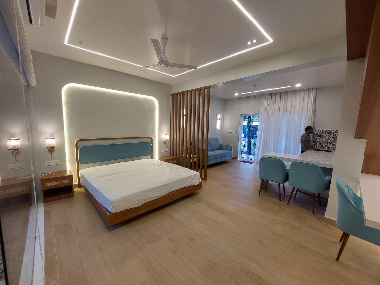 Hotel dining area