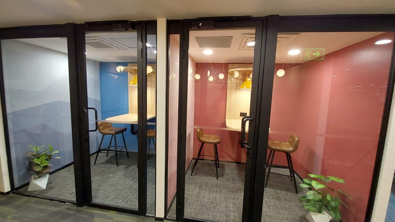 Conference tech room